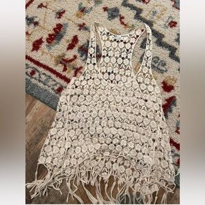 •Crochet Tank Top•